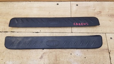Молдинг защита порог задняя 2szt пара kia carens iii фото №1