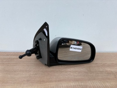 Aveo kalos правое nowe зеркало 08-12 rok ручные серебристый e4012312 k140/604 фото №1