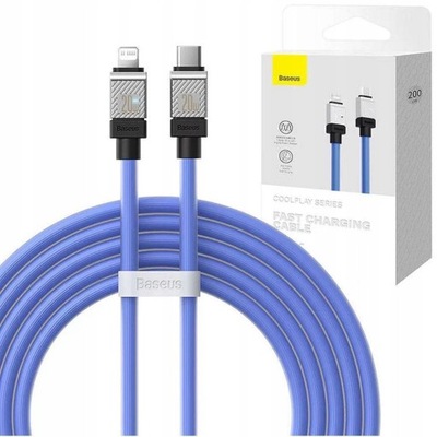 BASEUS kabel Typ C do Apple Lightning 8-pin CoolPlay Fast Charging 20W 2m