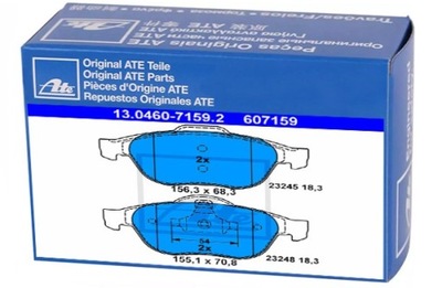 Гальмівні колодки гальмівні do renault vel satis 3.0 3.5 v6 фото №1