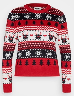 Only & Sons Xmas Reindeer Sweter r.M