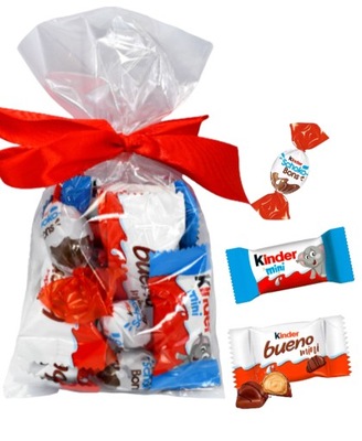 Paczka Słodyczy Zestaw mini Kinder czekoladki Dzień Dziecka dla dzieci