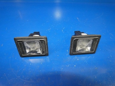 Mercedes a w176 лампа регистрационного номерного знака фото №1