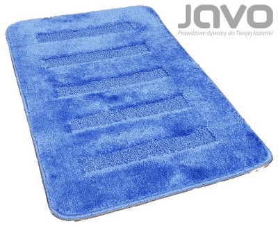 JAVO dywanik łazienkowy 50x80 ROMA niebieski