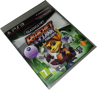 RATCHET & CLANK TRILOGY HD / PS3 /ANG /NOWA /3 GRY