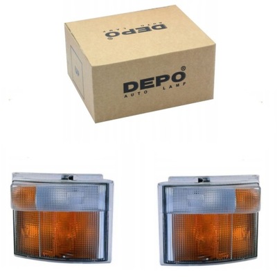 LUCES DIRECCIONALES PARTE DELANTERA IZQUIERDO + DERECHA SCANIA 4-SERIES P G R T SERIES  