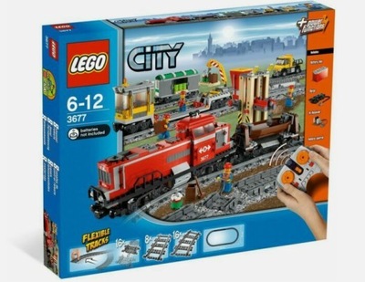 LEGO City 3677 pociąg towarowy