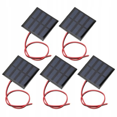 5 SZT PANEL SŁONECZNY SOLARNY 2V