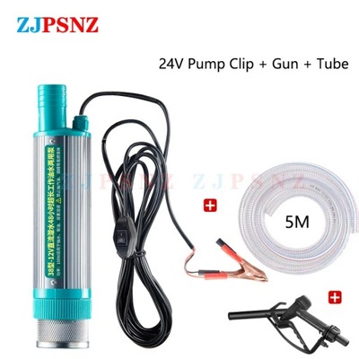 PORTABLE MINI 38MM ELECTRIC CAR PUMP FOR PUMPING DIESEL OIL WATER TR~46898  