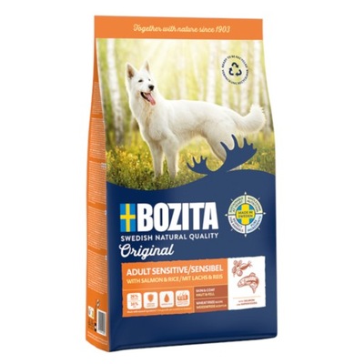 BOZITA Dog Sucha Sensitive Salmon Rice 400g