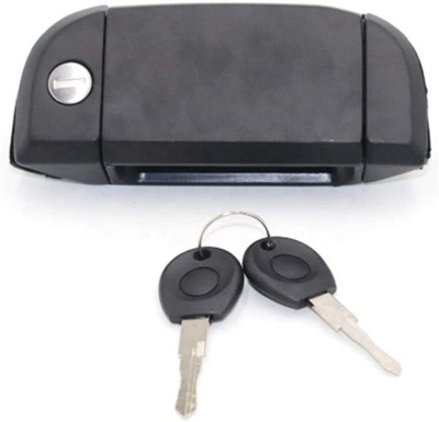 Наружный кронштейн дверь vw t4 90-03 ручка дверь задняя задних 2d nowa фото №1