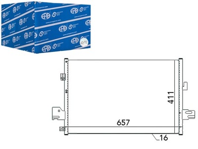 Конденсатор кондиционера era фото №1