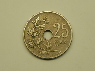 234/ 25 CENTIMES 1908 BELGIA