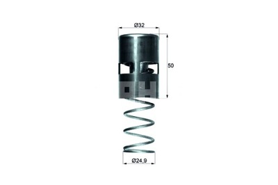 MAHLE TERMOSTATAS AUŠINTUVO ALYVOS 83°C PORSCHE 911 911 TARGA 3.3 