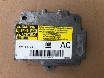 Датчик подушка безопасности opel vectra b 90464705 1995-1999 фото №1