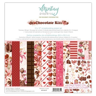 Mintay - Chocolate Kiss - duży bloczek bonus