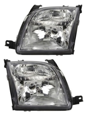 Фары ford fusion ju 02-05 комплект левая + правая фото №1