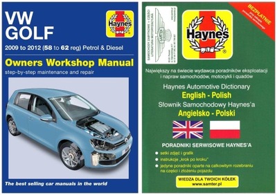 VW GOLF 6 (2009-2012) VI MANUAL REPARACIÓN HAYNES +GRATIS 24H  