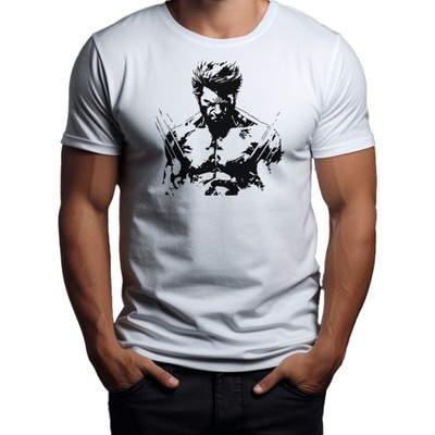 Koszulka T-shirt "Wolverine" Bawełna XXL