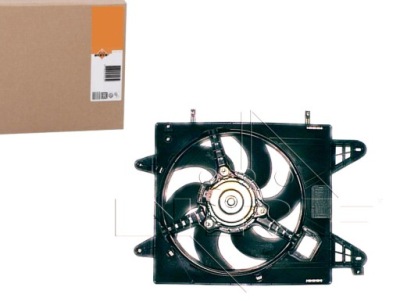 Вентилятор радіатора fiat bravo multipla 00- nrf фото №1