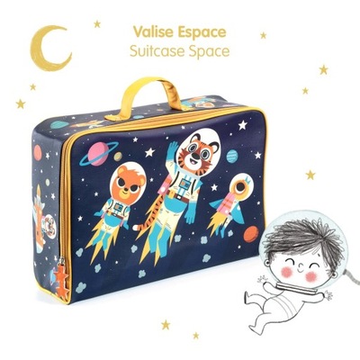 Djeco walizka dla dzieci Kosmos torba podróżna bagaż wakacje