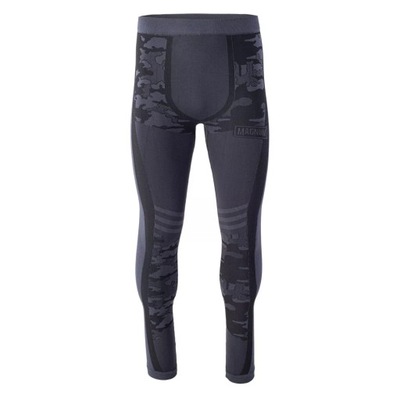 MAGNUM SPODNIE MĘSKIE TERMOAKTYWNE LEGGINSY TERMICZNE CAMO BOTTOM XL