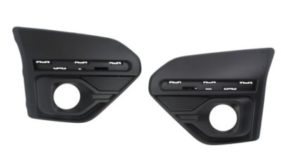 Решётка радиатора решётка бампера противотуманной фары l+p dacia sandero jogger 21- фото №1