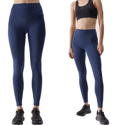 Legginsy sportowe 4F F185 getry na trening, siłownie S