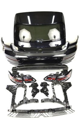 Vw arteon fl r-line shooting brake крышка багажника задняя бампер чёрный lc9x фото №1