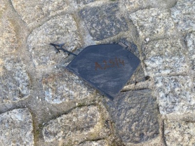 Audi q4 e-tron 89a заглушка фаркоп бампера перед 89a807241 оригінал фото №1