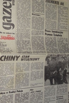 1989 r. Gazeta Wyborcza nr 11