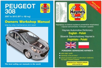 PEUGEOT 308 (2007-2012) MANUAL REPARACIÓN HAYNES +GRATIS 24H  