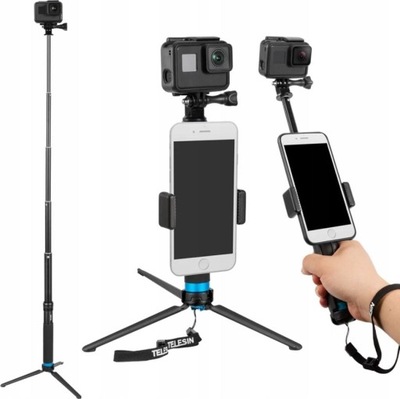 Telesin Selfie stick / statyw Telesin do kamer sportowych (GPMNP090S)