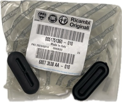 Крышка заглушка резинка порог alfa romeo fiat lancia fca оригинальный номер 51751360 фото №1