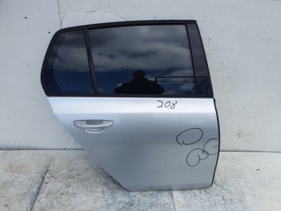 Vw golf 6 vi hb двері правий задня задні фото №1