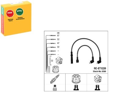 Дроти запалювання ngk 1501831 фото №1