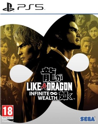 Like a Dragon: Infinite Wealth PS5 Playstation 5 NOWA FOLIA