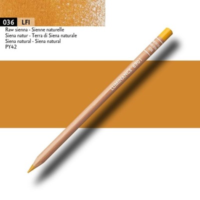 Kredka Caran D`Ache nr.036 Raw Sienna LUMINANCE