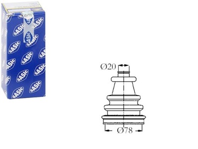 Sasic 2873743 набор защита, система рулевой фото №1