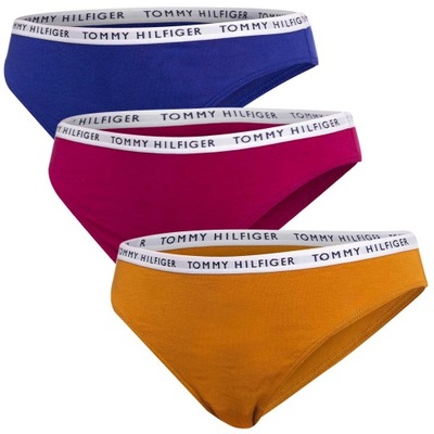 TOMMY HILFIGER MAJTKI DAMSKIE 3P BIKINI r. M