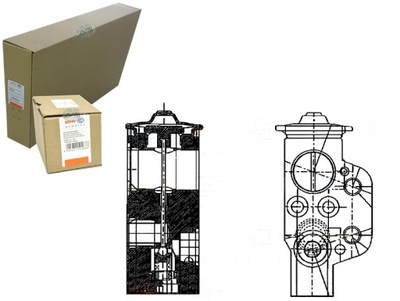 Behr hella клапан расширительный seat cordoba 2.0 6l2 фото №1