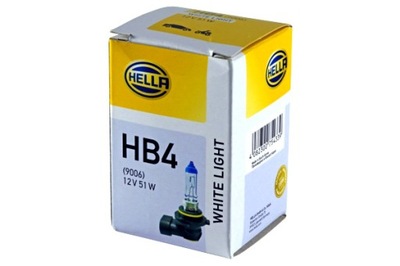 ЛАМПОЧКА HB4 51W 12V WHITE LIGHT