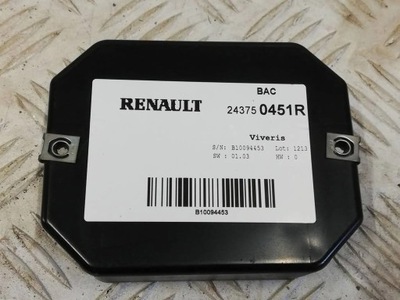 Модуль sterownic bac renault zoe 243750451r фото №1