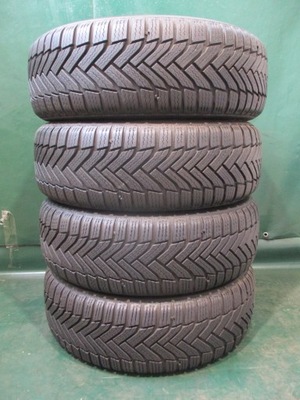 4 opony zimowe używane 195/65R15 Michelin Alpin 6 7,5 mm