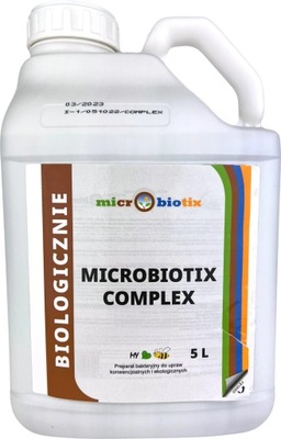 MICROBIOTIX COMPLEX 5L TWORZY BARIERĘ DLA BAKTERII