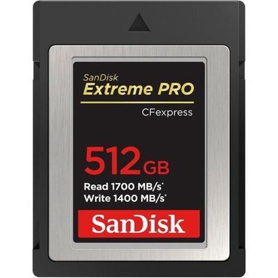 Karta SanDisk Extreme Pro CFexpress typu B 512GB