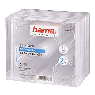 Pudełko do płyt Hama Standard 10 sztuk.
