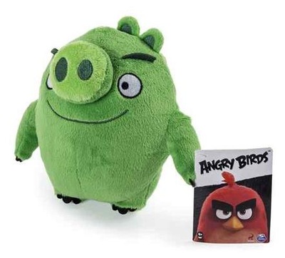 Miękka Maskotka Angry Birds plusz Pig Leonard 23cm Świnka Leonard