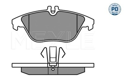 ZAPATAS DE FRENADO PARTE TRASERA DB W204 07-  