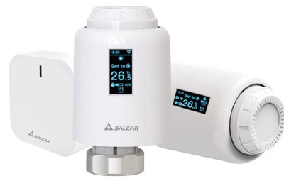 Inteligentny termostat grzejnikowy SALCAR 2sztuki